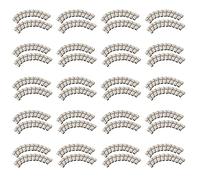 Goufride 400Pcs CCTV RG6 F-Type Twist-on Coax Coaxial Cable Connector Male