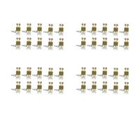 Goufride 40Pcs Car Perfume Vent Clip Auto Air Outlet Perfume Bottle Remove Odor Essential Oil Diffuser Aroma Fragrance Diffuser