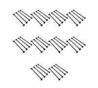 Goufride 40Pcs Metal Dog Bone Drive Shaft for 144001 124019 124018 RC Car Upgrades Parts Accessories