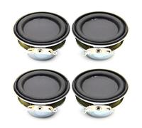 Goufride 4Pcs Audio Speaker 4Ω 5W 40mm 1.5 Inch Full Range Multimedia Speaker Loudspeaker DIY Sound Mini Speaker for Home Theater