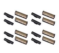 Goufride 4Set Clipper Blade for Km-1102 Clipper Electric Shaver Parts Net Gold