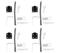Goufride 4X 1/10 Rc Rock Crawler Metal Tow Shackle Trailer Hook for Axial Scx10 90046 Cc01 D90 D110