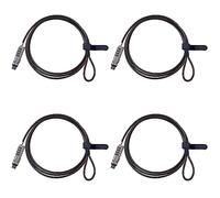 Goufride 4X 4 Digital Universal Lock USB Laptop Security Cable Lock for Computer
