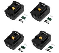 Goufride 4X Plastic Case Nesting Single Cell Protection Board PCB for 18V Battery BL1840 BL1850 BL1830