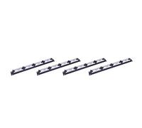 Goufride 4X UTP 24 Port Rj45 Patch Panel Rack Cable Wall Mounted Bracket Connector Rack Tool Ethernet Lan Network Adapter CAT6