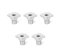 Goufride 5 Pcs 1/4 Inch to 3/8 Inch Female to Male Convert Screw Adapter for Tripod Monopod