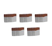 Goufride 50Pcs Sublimation Blanks Phone Wallet - PU Leather Card Holder for Back of Phone Stick on Android DIY Blanks