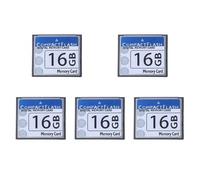 Goufride 5X Professional 16GB Compact Flash Memory Card(White&Blue)