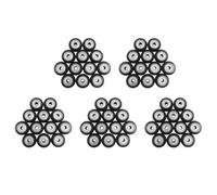 Goufride 60 Pcs 625Zz Plastic Pulley Wheels with Bearings Gear for 3D Printer Compatible with -10 / -10S / CNC Router Hybrid