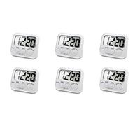 Goufride 6X Digital Kitchen Timer, Large Screen Large Font Display, Magnetic Back Cooking Timer, Loud Alarm