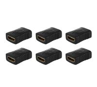 Goufride 6X F/F Female Gender Changer Adapter Coupler for Hdtv