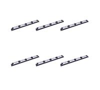Goufride 6X UTP 24 Port Rj45 Patch Panel Rack Cable Wall Mounted Bracket Connector Rack Tool Ethernet Lan Network Adapter CAT6