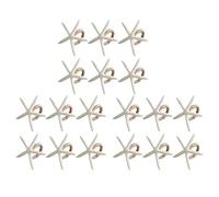 Goufride Napkin Rings Set of 18, Sea Star Napkin Ring for Starfish for Tables, Wedding, Birthday, Banquet, Christmas