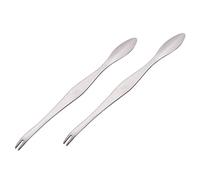 Goufride Seafood Tool Crab Crackers Picks Spoons Stainless Steel Crab Peel Shrimp Tool Lobster Clamp Pliers Clip Pick - 10Pcs