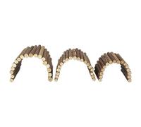 Goufride Small Pet Molar Willow Branch Accessories Hamster Molar Supplies Wood Color 1Set