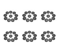 Goufride Univeral 60Pcs 49mm Center Pinch Front Lens Cap for DSLR Camera