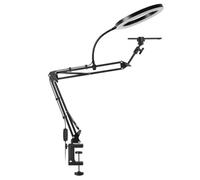 Goufride Video Conferencing Lamp Mobile Phone Live Broadcast Bracket Fill Light Adjustable Three Color Temperature,for Live Video Easy Install Easy to Use