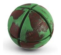 Goughnuts - Virtually Indestructible Ball - Guaranteed Dog Chew Toys for Aggressive Chewers Like Pit Bulls, German Shepherds, and Labs from 30-70 Pounds - Tough and Extra Durable Natural Rubber