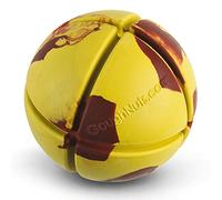 Goughnuts - Virtually Indestructible Ball - Guaranteed Dog Chew Toys for Aggressive Chewers Like Pit Bulls, German Shepherds, and Labs from 30-70 Pounds - Tough and Extra Durable Natural Rubber