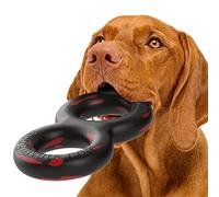 Goughnuts - Virtually Indestructible Dog Pull Toy, Durable and Guaranteed for Tug of War with Medium and Large Dogs - Rubber for Aggressive Power Chewers Like Pit Bulls, Labs, and German Shepherds