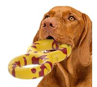 Goughnuts - Virtually Indestructible Dog Pull Toy, Durable and Guaranteed for Tug of War with Medium and Large Dogs - Rubber for Aggressive Power Chewers Like Pit Bulls, Labs, and German Shepherds