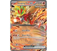 Gouging Fire ex 038/162 Double Rare Pokemon Card | Temporal Forces Set | Scarlet & Violet Series | Titan Authenticated