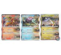Gouging Fire - Walking Wake - Raging Bolt - Legendary Ancient Pokemon Card Lot - 038/191 Surging Spark