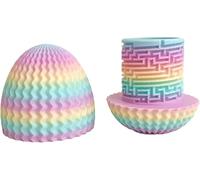 GOUHIDAMAI Mystery Egg Puzzle Box, Money Box for Cash Gift Birthday, 3D Maze Gift Box with Hidden Compartment for Cash, Treasures, Reusable Surprise Money Holder for Birthdays, Christmas, Easter