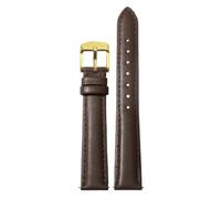 GOUJIAN Women's Leather Watch Strap 12-18 mm with Quick Release - Replacement, 14mm, Acetate, No Gemstone