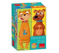 Goula 53468 Stackable Cube Puzzle Ages 2 and Up, Multicoloured