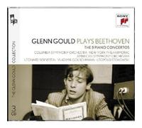 GOULD/BERNSTEIN BEETHOVEN: DIE 5 KLAVIERKONZERTE (GG COLL 10) 3 CD NEW