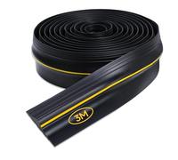 Goumthe Garage Door Seal Strip 3M, 18mm Universal Garage Door Threshold Seal, Bottom Waterproof Rubber Weather Stripping for Keeping Garages Clean and Dry (Excluding Adhesive)