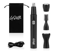GOUN 4-in-1 Nose Hair Trimmer for Men - 2025 Professional Painless USB Rechargeable, IPX6 Waterproof, Easy to Use