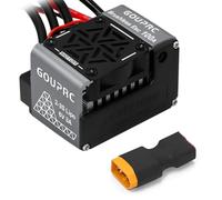GOUPRC 100A Brushless ESC 2-3S Waterproof Electric Speed Controller for 1/10 Scale Accessories RC Truck Off-Road Car (100A ESC)