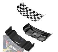 GOUPRC RC Rear Wings Aluminum & Carbon Fiber & Plastic Combo for Losi Micro-B 1/24 RC Buggy Car Upgrade Wing Parts Accessoy