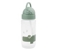 Done by deer Croco bottle with straw Green