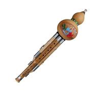 Gourd Cucurbit Flute Handmade Hulusi Key Of BB C With Case For Beginner(C Key)