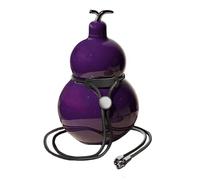 Gourd Water Bottle, 316 Stainless Steel Retro Style Vacuum Insulated Cup, 500ml Hot & Cold Drinks, Leakproof Travel Bottle for Hiking, Office, and Daily Use (Purple, 300ml)
