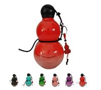 Gourd Water Bottle, Black Myth Gourd Sports Water Bottle, Unique Water Bottles, Durable Gourd Style Water Bottle Travel Water Bottle for Gym (Red)