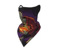 Gourd Wraith Print Custom Face Mask Halloween Cosplay Mask For Party