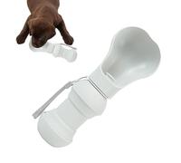 Gourde Pour Chien Portable - 230 ml Pliable | Silicone Alimentaire & ABS - Distributor D'eau Étanche Pour Chien Voyage Randonnée Promenade Voiture Accessory De Voyage Compact Pour Animaux