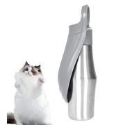 Goure Water for Dogs on the Promenae | Water and Travel Bowl for Puppies, 750 ml Stainless Steel Leak Proof Itributor for Dogs and Cats on the Go Camping