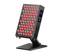 GOURIXIN Red Light Therapy, 72 Dual Chip LEDs Flicker Free Clinical Grade Panel, 660nm 850nm Near Infrared Light with Touchscreen, Timer and Stand, for Body, Face