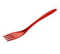 Gourmac 12-Inch Melamine Cooking & Serving Fork, Red