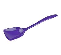 Gourmac Hutzler 11 Inch Melamine Flat-Front Spoon, Violet