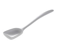 Gourmac Hutzler 11 Inch Melamine Flat-Front Spoon (White)