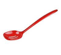 Gourmac Hutzler 12 Inch Melamine Slotted Spoon (Red)