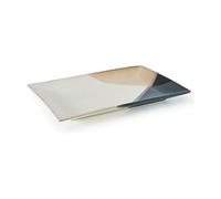 Gourmet Basics by Mikasa Caden Rectangular Serving Platter, 13.75 Inch, Multicolored