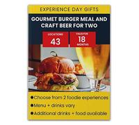 Gourmet Burger Meal and Craft Beer for Two Gift Experience
