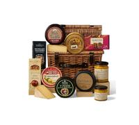 Gourmet Cheese & Festive Treats Hamper - Luxury Christmas Cheese Gift with Artisan Cheeses, Crackers, Chutneys & Seasonal Chocolates